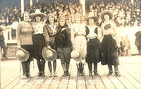 Bea Kirnan, Prairie Rose, Mable Strickland, Princis Mohawk, Ruth Roach, Kittie Canutt, Prairie Lillie Allen