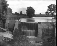 Boomer Creek Dam. Site of first settlement in Oklahoma (Payne Co.)