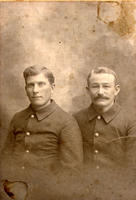 [Portrait of two soldiers]