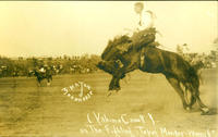 Yakima Canutt on The Fighting Top of Monkey Wrench [Pendleton Round Up]