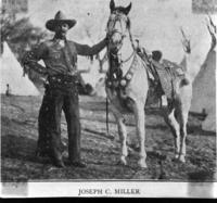 Col. J.C. Miller, 101 Ranch with Ben Hur
