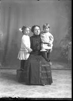 [Single portrait of a person and children]