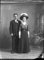 [Single portrait of a young Man and a young Woman]
