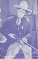 Wally Wales Pathe star is a "dead shot" with his Winchester