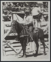 Johnny Weintz Hyetteville, Wyo Rodeo Stock Contractor 30s & 40s his bucking horses were the best
