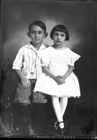 [Single portrait of a young Boy and a young Girl]