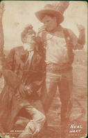 Joe Rickson western ranger captures his man Neal Hart