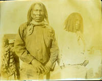Pima Indians, April 1902 [Two Pima men at Agency]