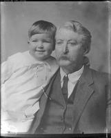 [Single portrait of a person and a child]