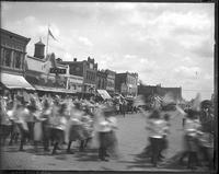 Parade on Main Street at 7th. Stillwater 1917
