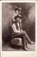 [Cowboy and his lady, Pierre, South Dakota]