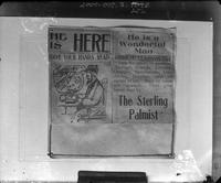[Clipping of an advertisment for Sterling Palmist]