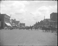 Parade on Main Street, Stillwater 1917