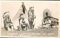 Indians Camped on the 101 Ranch
