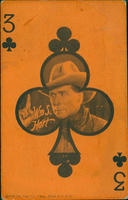 William S. Hart: 3 of Clubs