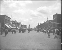 Parade on Main Street, Stillwater 1917