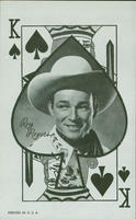 King of spades: Roy Rogers