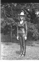 [Madonna Louise Eskew poses for November 1969 Western Outfitter article]