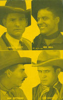 Yakima Canutt, Rex Bell, Bob Gettinger, Bob Custer