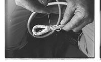 [Junior Eskew building a honda for his cotton trick rope, Part 2]