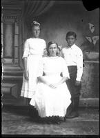 [Single portrait of a young Boy and two young Girls]