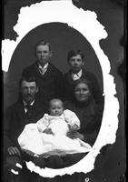 Wantland Family with 1st Wife and Children