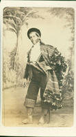 [Gaucho with pistol and traditional clothing]