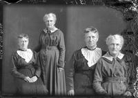 [Double portrait of two aged Females]