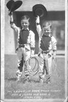 McLaughlin Bros. Trick ropers Don 6 years old Gene 4