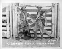 Clyde & Bill Rogers, Rodeo Clowns