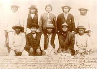 [Nos. 1-8 Indian convicts who killed Sheriff Glenn Reynolds & Deputy Holmes, 1889