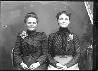 Miss Duten & Mrs. E.A. Wantland (Ruth Ann 1st Wife)