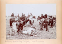 Indians Butchering a Beef Near Anadarko