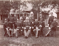Officers at Fort Shaw