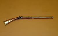 Kentucky full stock flintlock rifle