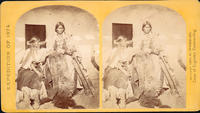 Jicarilla Apache Brave and Squaw, lately wedded. Abiquiu Agency, New Mexico