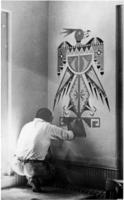 Julian Martinez working on "Thunderbird" July 1932