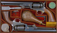 Cased Colt Model 1851 Navy Revolvers