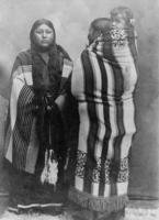 Daisey Waterman and mother, Alice Ahatone, and Daisey's daughter