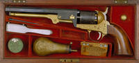 Cased Colt Brevette Model 1851 Navy Revolver