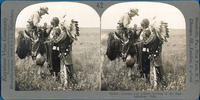 Cowboys and Indians Talking in the Sign Language, Okla.