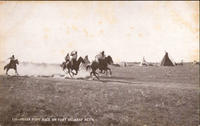 Indian Pony Race on Fort Belknap Reservation
