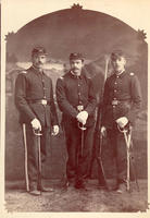 [Three Indian Wars 3rd Infantry officers]