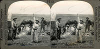 Cowboy Camp on the Western Prairies