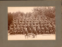 [Spanish-American War unit, formal group portrait]