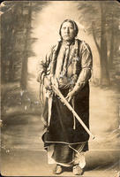 [Comanche man with rifle]