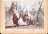 Comanche Indian Camp Near Ft. Sill