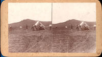 [Field tent at Fort Meade, SD]