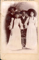 [Two Montana men with their wives]