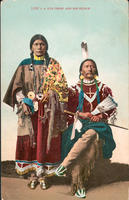 Ute Chief and His Squaw